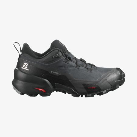 Salomon CROSS HIKE GORE-TEX Wanderschuhe Damen Schwarz [1UNJ-X]